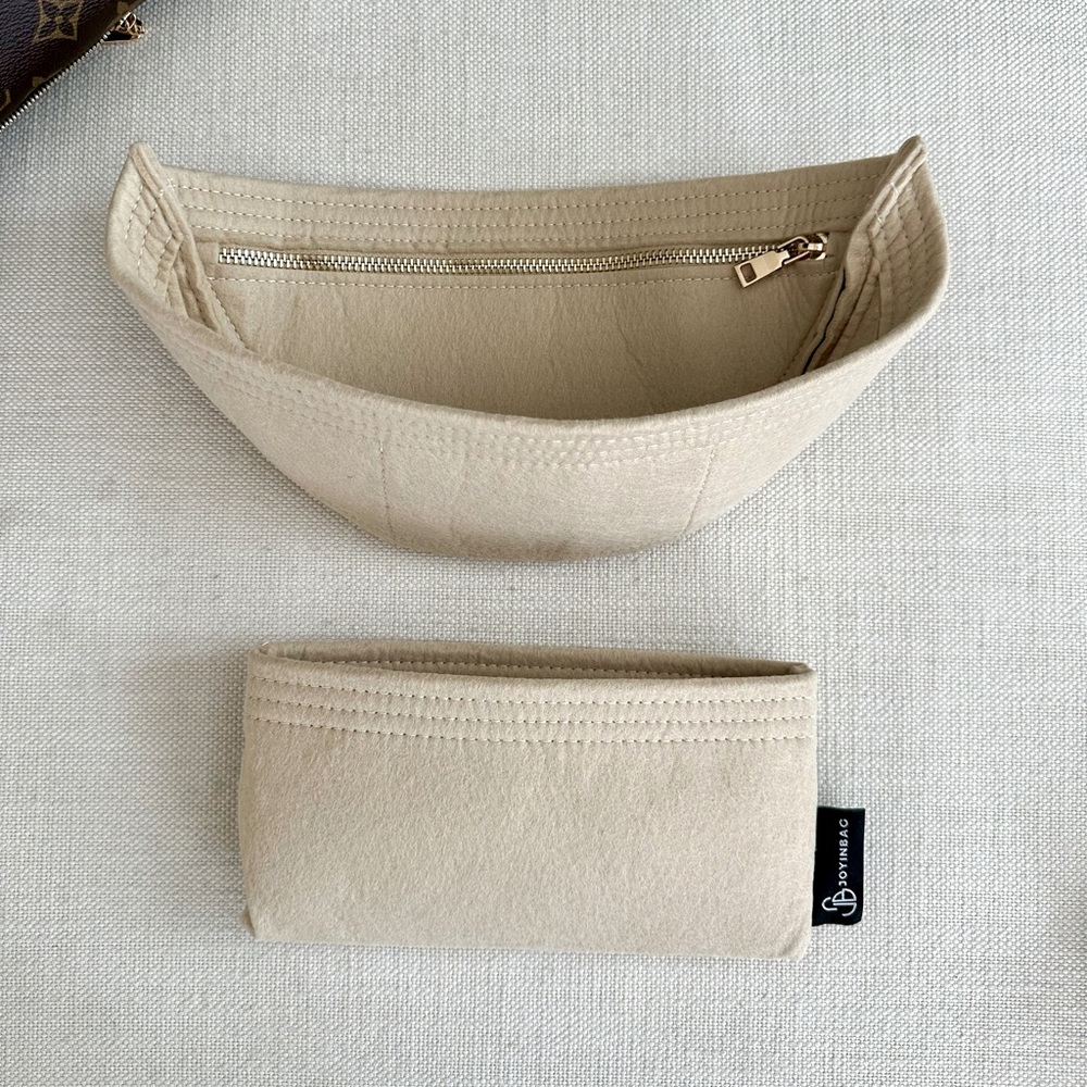 Purse Organizer for Louis Vuitton High Rise Bag - Beige